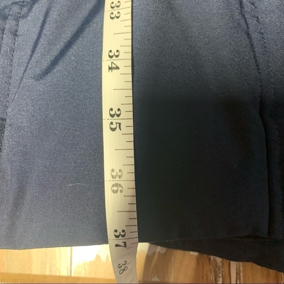 Nine West Jacket Hooded Long Parka Navy Small - Picture 13 of 16